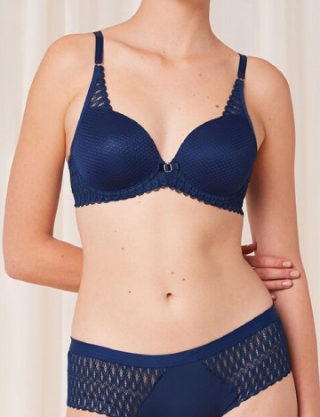 
						Sutien Triumph, bleumarin