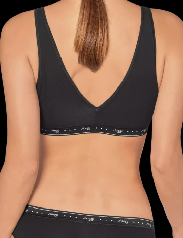 Bustiera Sloggi by Triumph, negru Negru