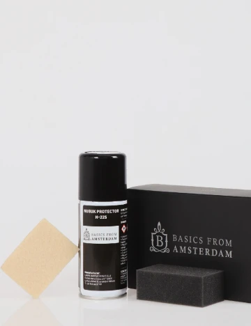 Spray intretinere incaltaminte din piele nabuc Basics from Amsterdam, negru Negru