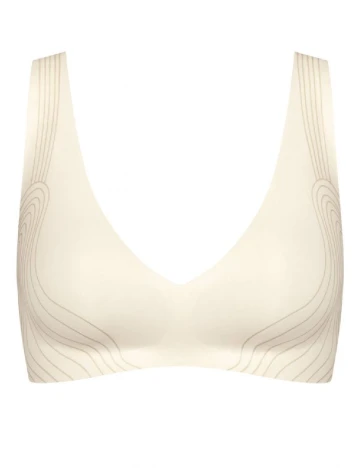 Bustiera Sloggi by Triumph, ecru Alb