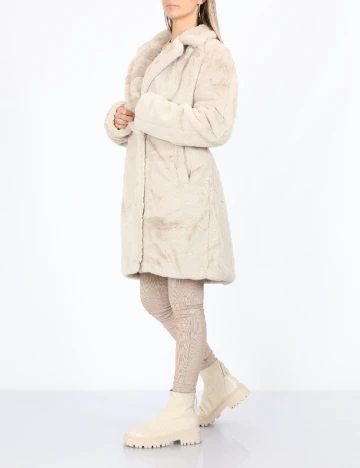 Palton No-l-ita, crem
