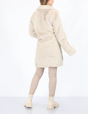 Palton No-l-ita, crem