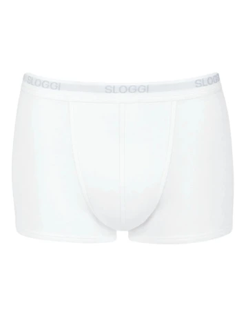 Boxeri Sloggi by Triumph, alb Alb
