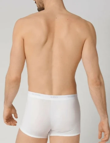 Boxeri Sloggi by Triumph, alb Alb