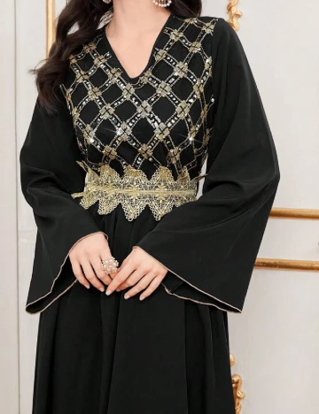 Rochie lunga SHEIN, negru