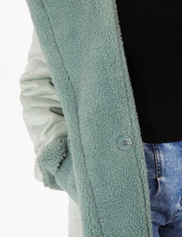 Palton reversibil No-l-ita, verde