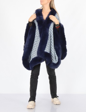 
						Poncho No-l-ita, bleumarin
