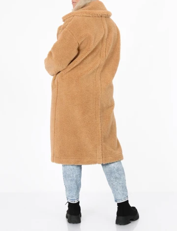 Palton reversibil No-l-ita, maro