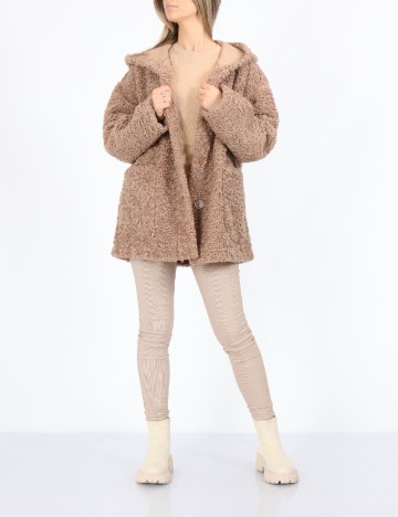 
						Palton reversibil No-l-ita, maro