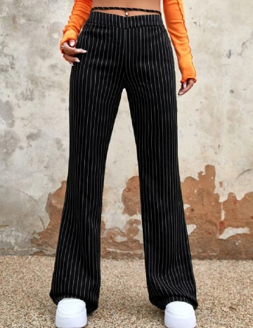 Pantaloni SHEIN, negru Negru