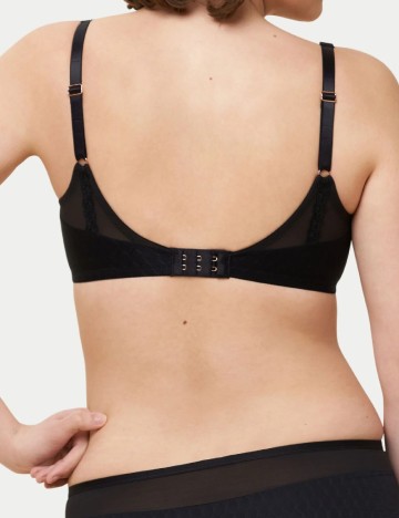 Sutien Florale by Triumph, negru