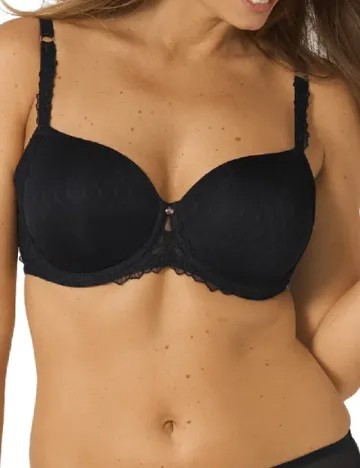 
						Sutien Florale by Triumph, negru