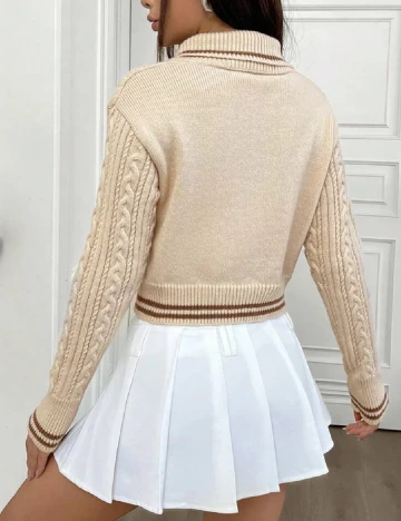 Cardigan SHEIN, crem