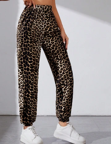 Pantaloni SHEIN, animal print