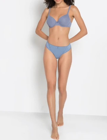 Sutien s.Oliver, albastru Albastru