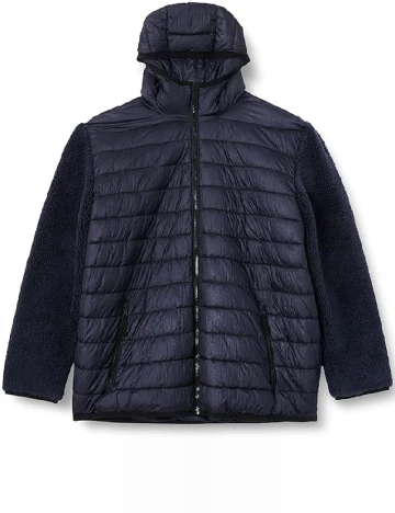 Geaca s.Oliver Plus Size Men, bleumarin Albastru