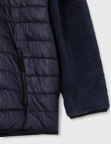 Geaca s.Oliver Plus Size Men, bleumarin Albastru