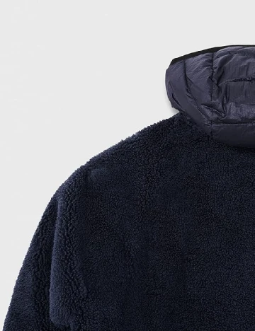 Geaca s.Oliver Plus Size Men, bleumarin Albastru