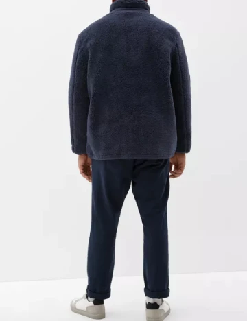 Geaca s.Oliver Plus Size Men, albastru