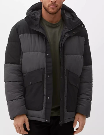 Geaca s.Oliver Plus Size Men, gri