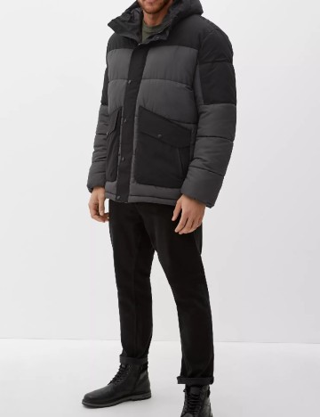 Geaca s.Oliver Plus Size Men, gri