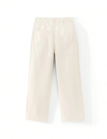 Blugi Shein Kids, crem