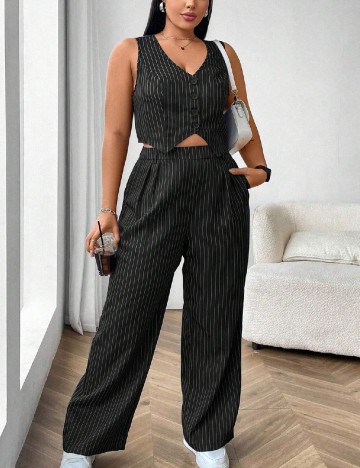 
						Compleu SHEIN CURVE, negru