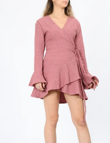 Rochie scurta SHEIN, roz