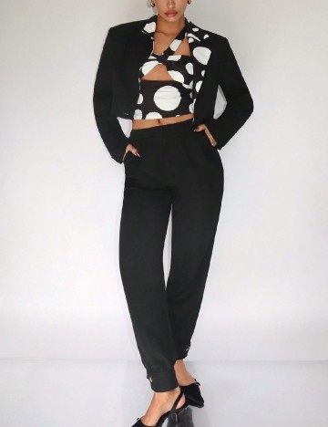 
						Sacou SHEIN, negru