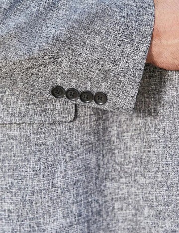 Costum SHEIN Plus Size Men, gri