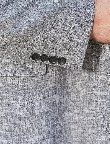 Costum SHEIN Plus Size Men, gri