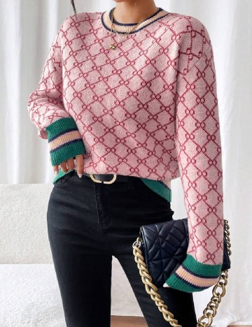 
						Bluza SHEIN, roz pudra