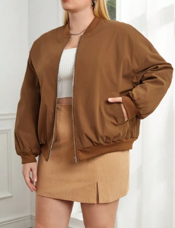 Jacheta SHEIN CURVE, maro