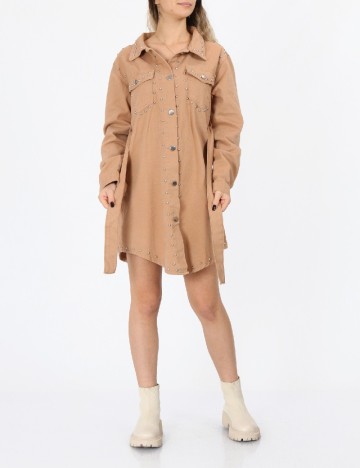 Rochie scurta SAGI, maro