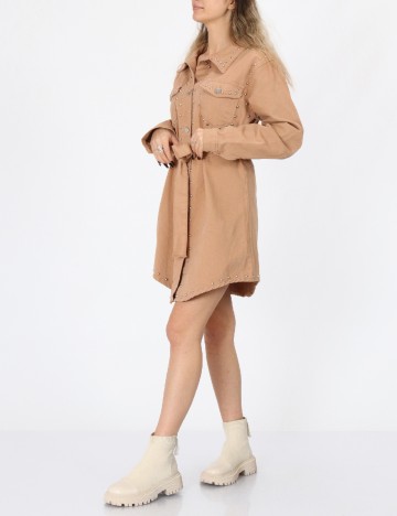 Rochie scurta SAGI, maro