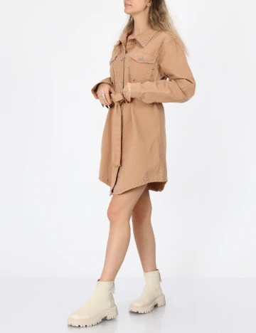 Rochie scurta SAGI, maro Maro
