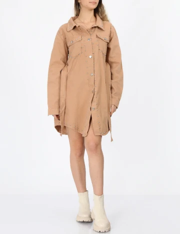 Rochie scurta SAGI, maro Maro