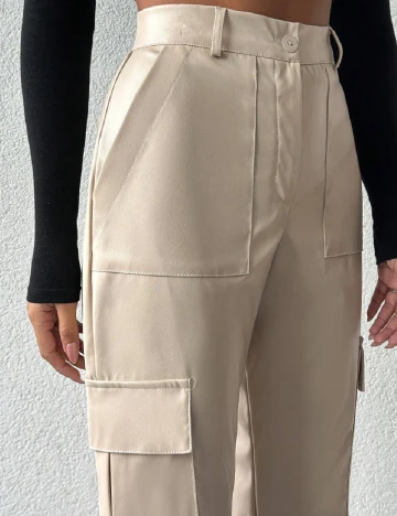 Pantaloni SHEIN, crem