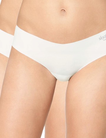 
						Set chiloti 2 perechi Sloggi by Triumph, alb