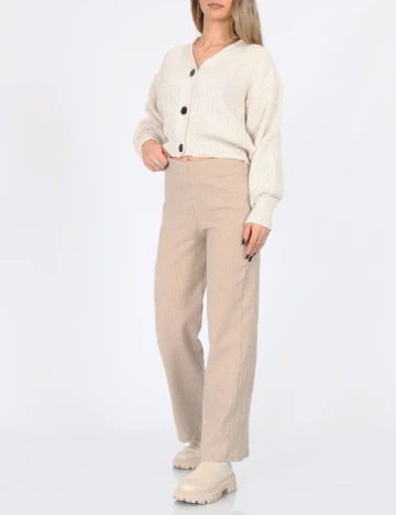 Pantaloni SHEIN, crem