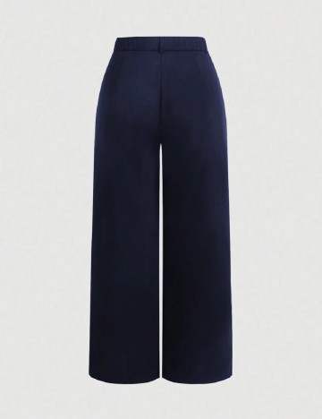 Pantaloni SHEIN CURVE, bleumarin