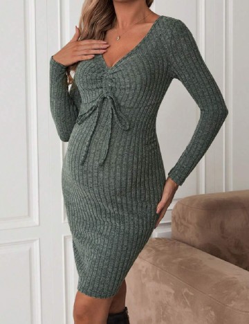 
						Rochie scurta SHEIN Maternity, verde