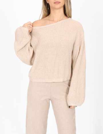 Pulover SHEIN, crem