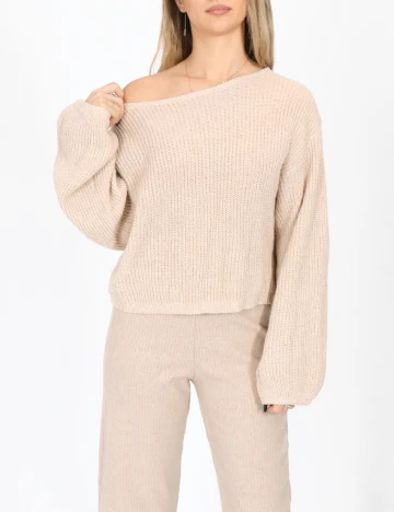 Pulover SHEIN, crem