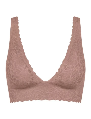 Bustiera Sloggi by Triumph, roz pudra inchis Roz