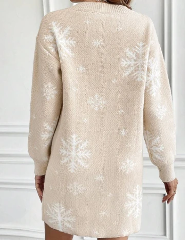 Rochie scurta SHEIN, crem Crem