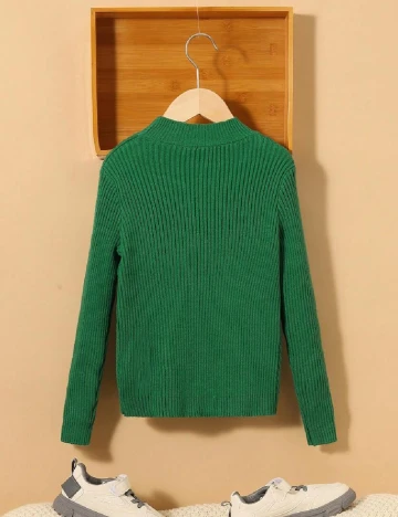 Bluza Shein Kids, verde Crem