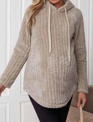 
						Hanorac SHEIN Maternity, crem