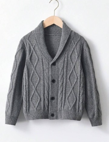 
						Cardigan Shein Kids, gri