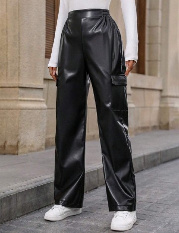 
						Pantaloni SHEIN, negru
